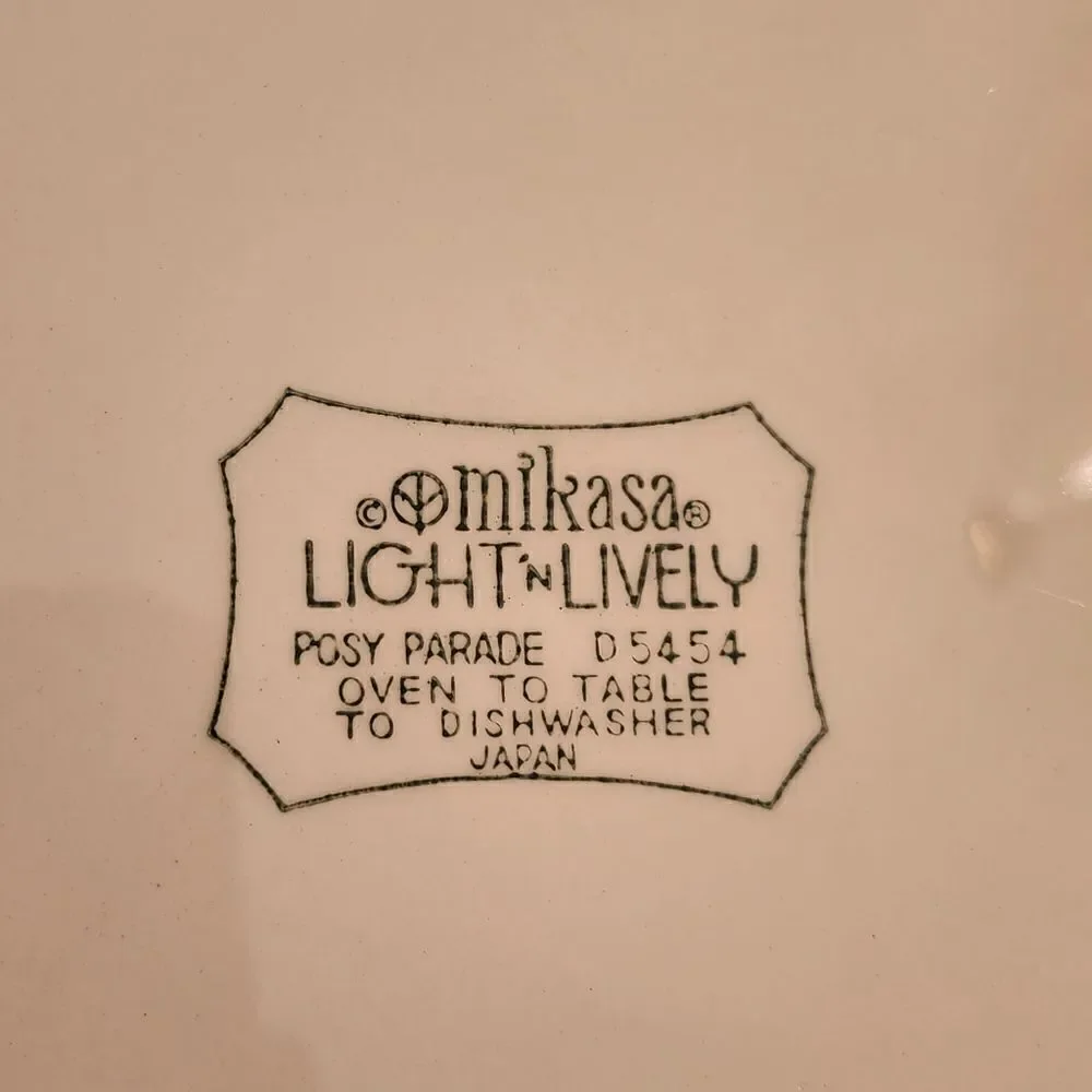 New Mikasa Light 'n Lovely 